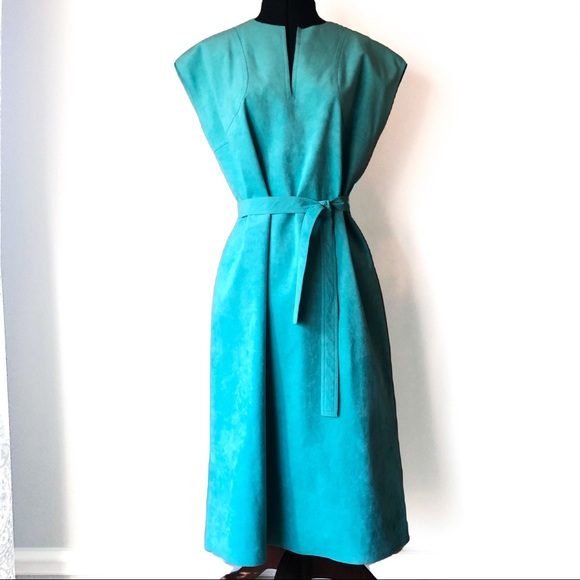Vintage/New Abe Schrader Ultra Suede Dress Sz.14